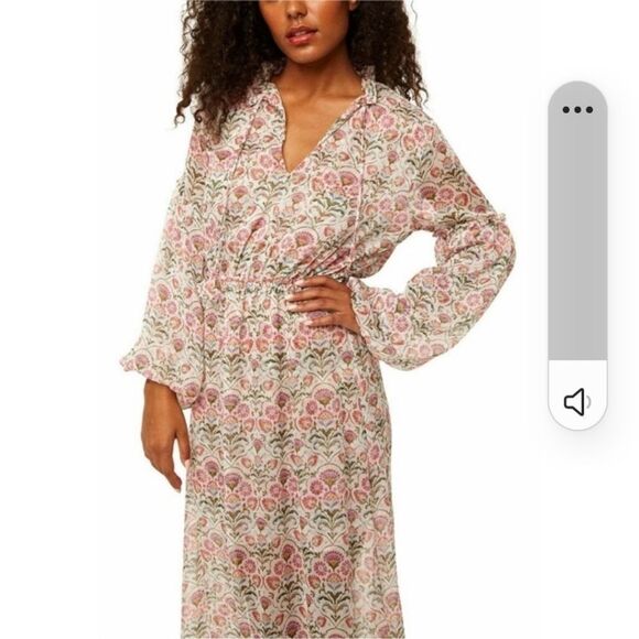 NWT MISA Los Angeles Amata Dress in Somerset Stencil Size Small - Picture 3 of 8